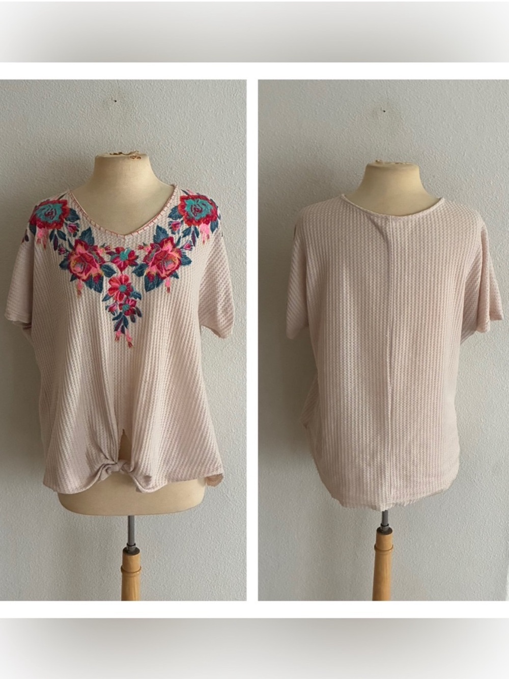Entro embroidered top